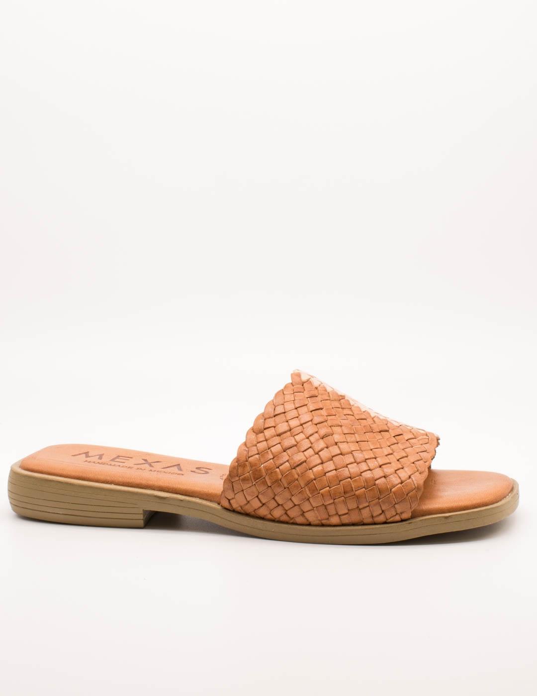 Sandalia Mexas Chapala Camel Natural de Mujer