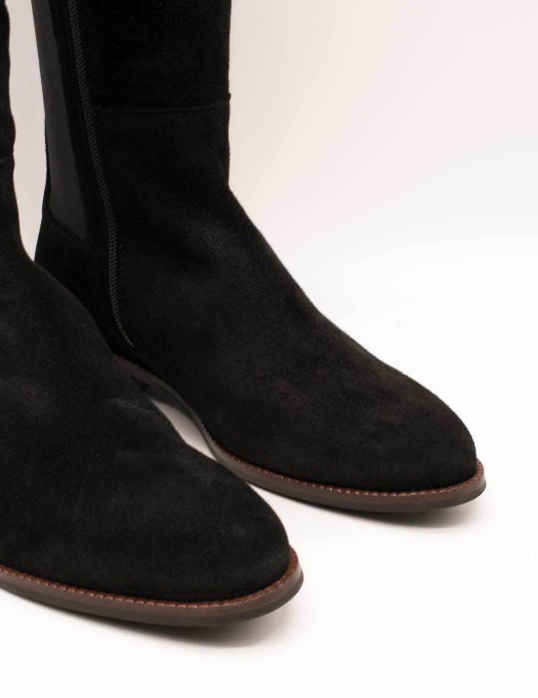 Bota Viguera 8076 Vitelo Negro de Mujer