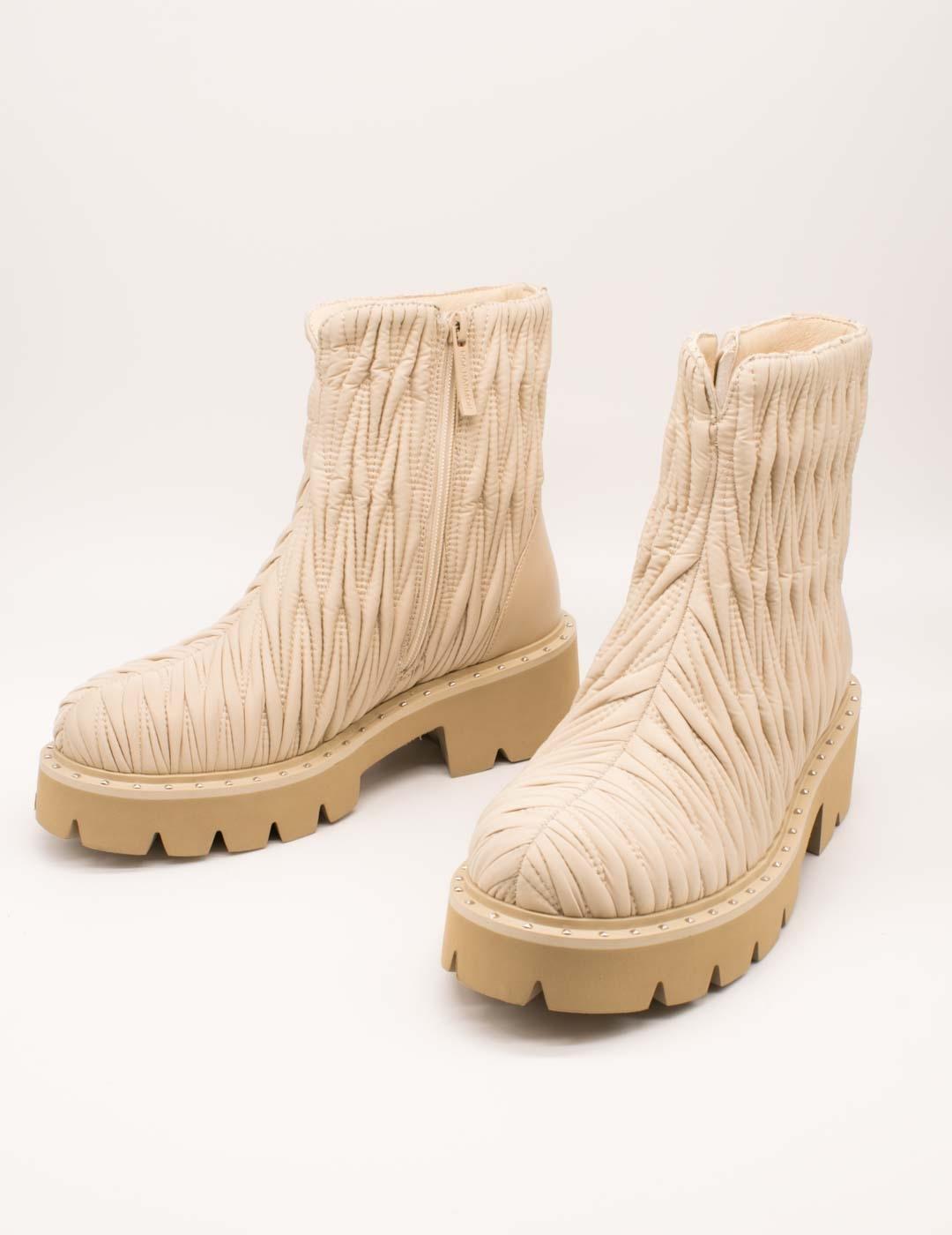 Botín Noa Harmon Hera 9789 Beige de Mujer