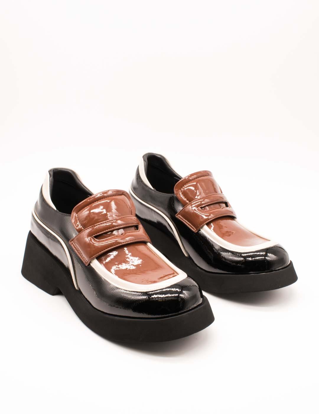 Zapato Noa Harmon Tokyo 9831 Multi Negro de Mujer