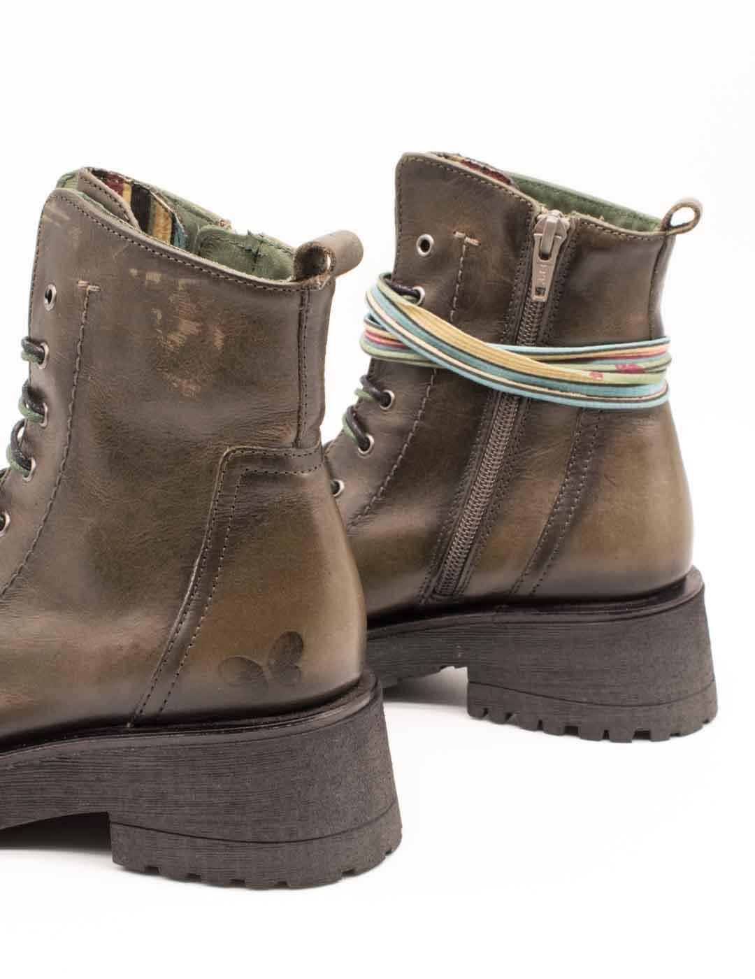 Botín Felmini D199 Nadir Tibre Green de Mujer