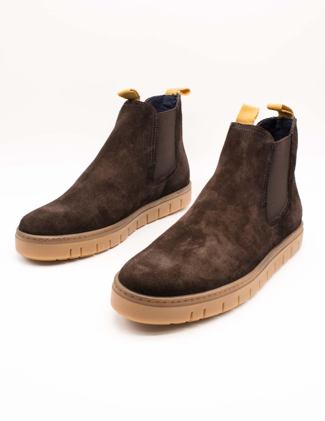 Botín Trottar T40006 Chelsea David Moka de Hombre