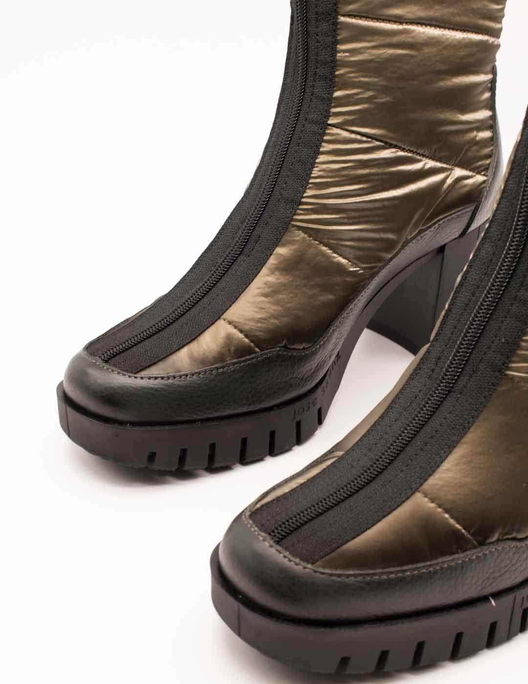 Botín Jose Saenz 7249 Luz Bogota Musgo de Mujer