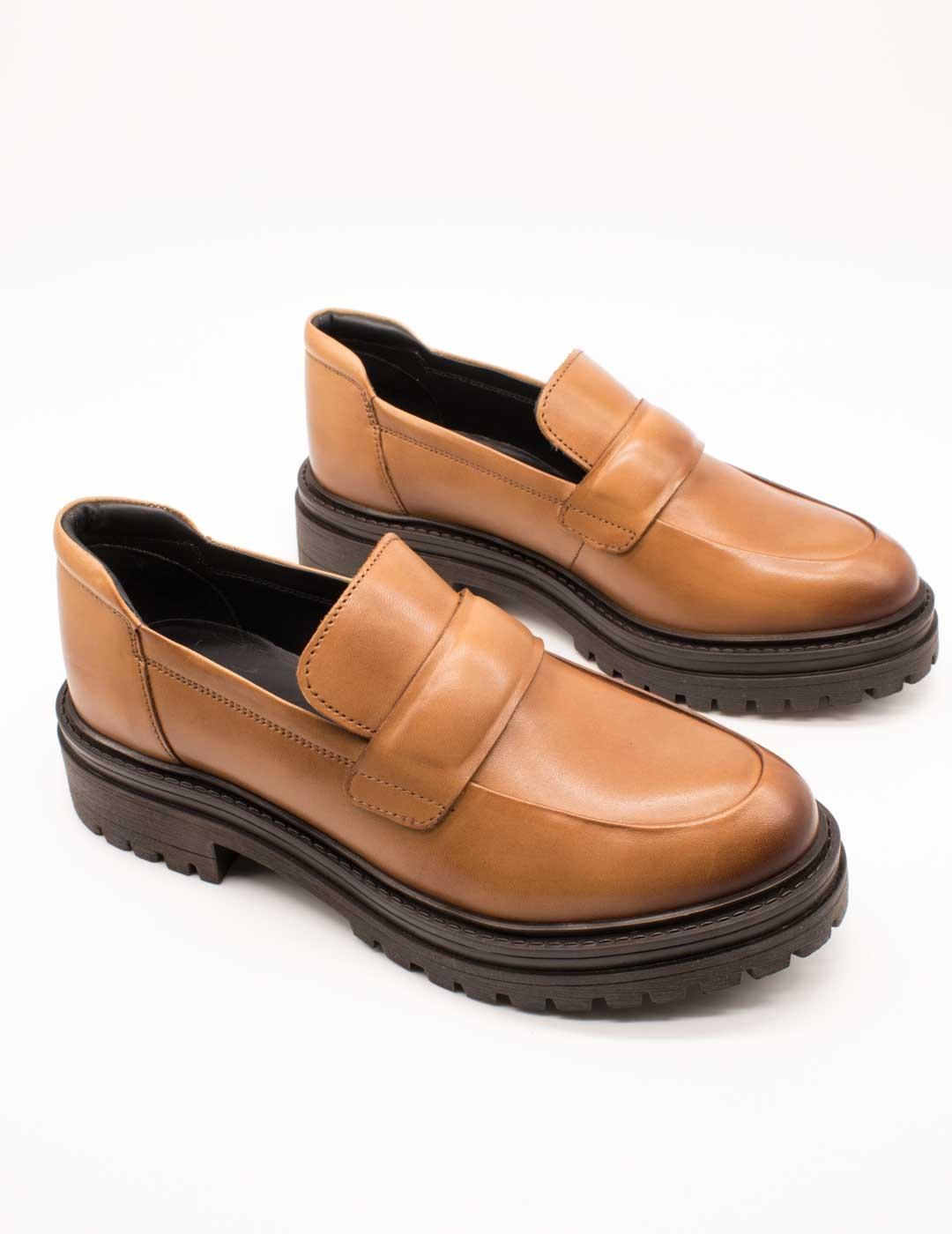 Zapato Geox D36HRA 00043 Iridea Cognac de Mujer