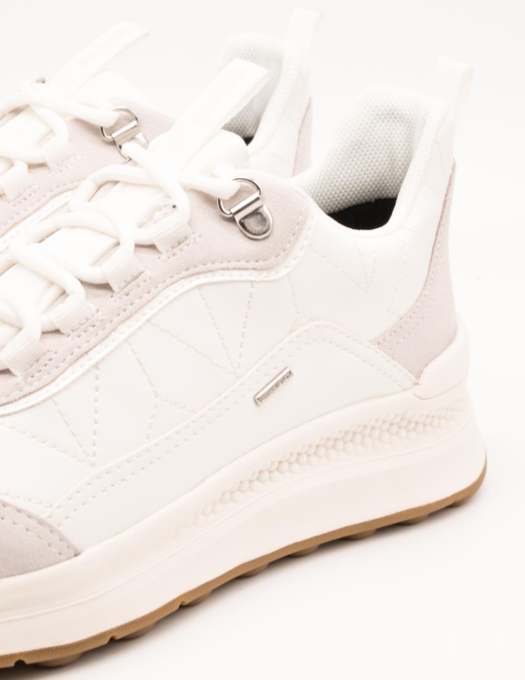 Deportivo Geox D46WPD 05422 C1000 Spherica White de Mujer