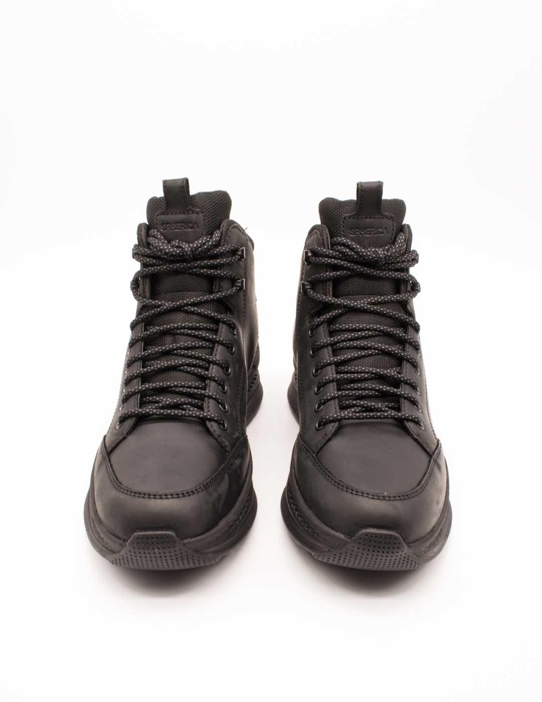 Botín Geox U46HMA 0FFBC C9999 Spherica Black de Hombre