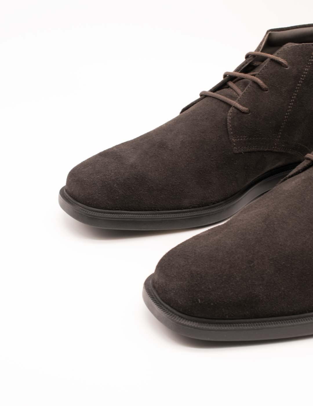 Botin Geox U54N1D 00022 C6009 Brayden Coffe