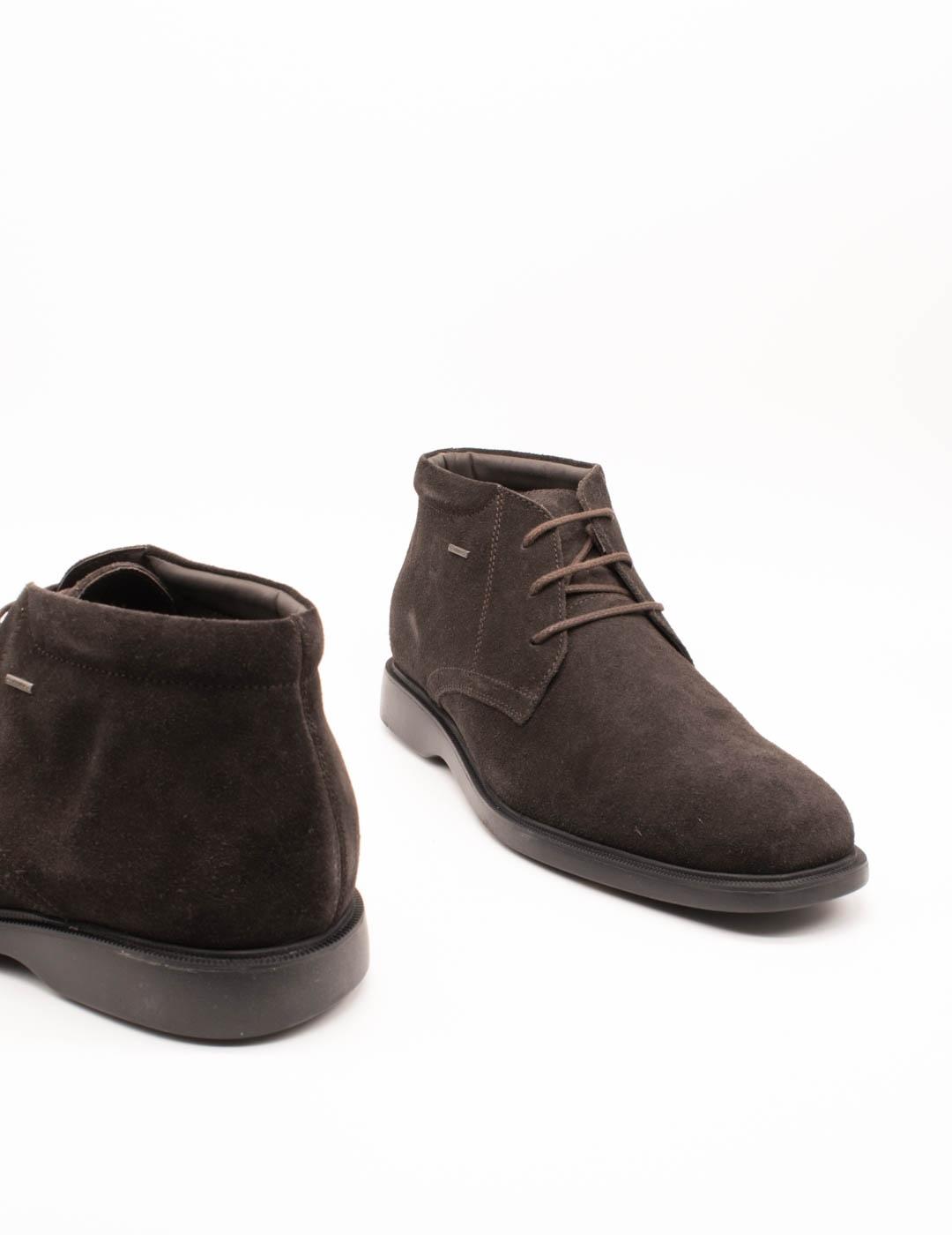 Botin Geox U54N1D 00022 C6009 Brayden Coffe