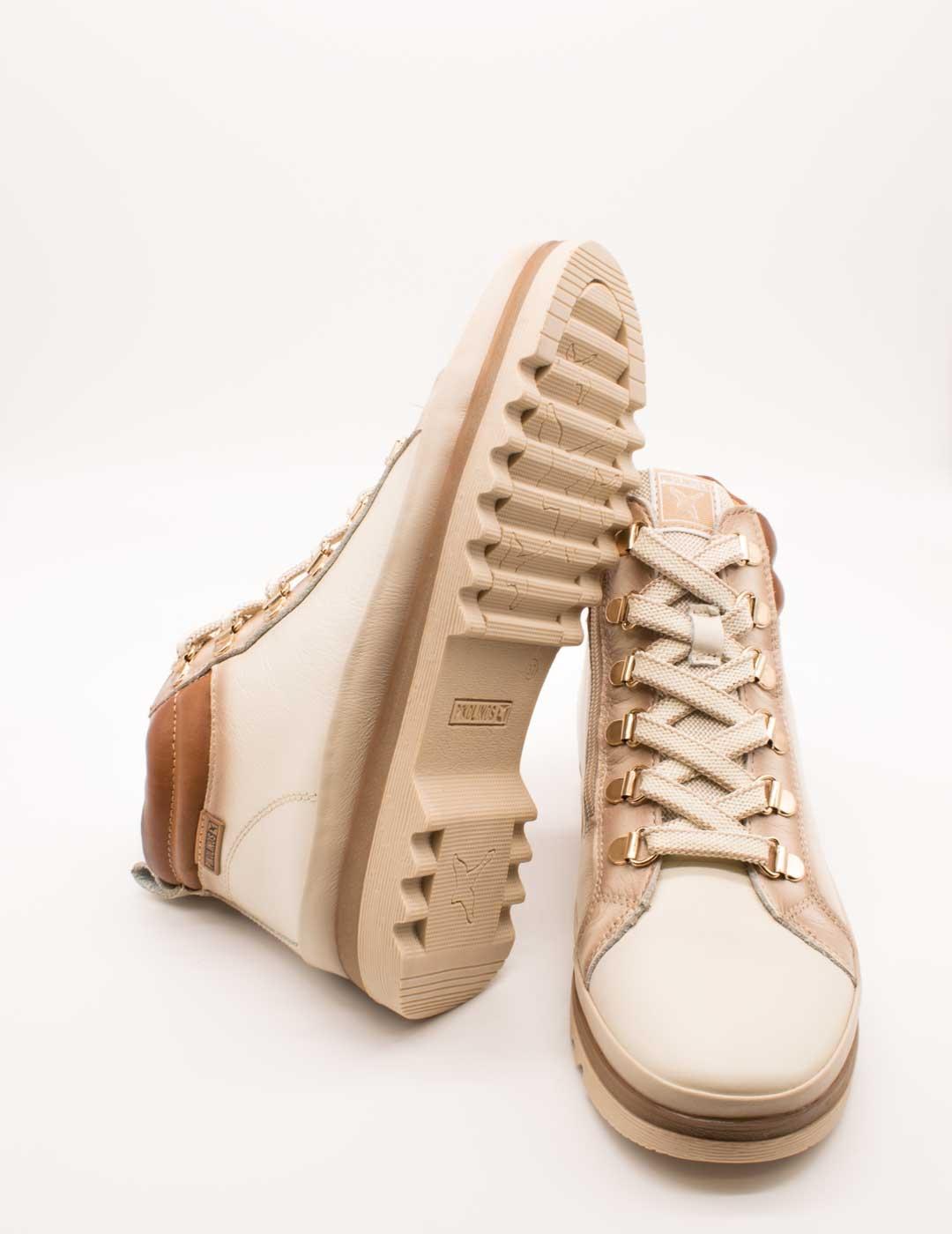 Botín Pikolinos W3W-8564C1 Vigo Nata de Mujer