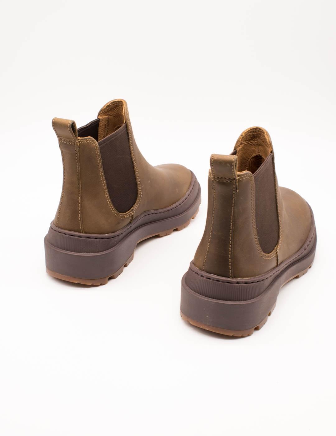 Botín Camper K400646-014 Brutus Trek Marrón de Mujer