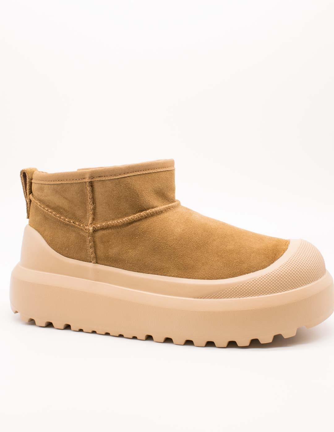 Botín Colors Of California HOODY01 TAN de Mujer