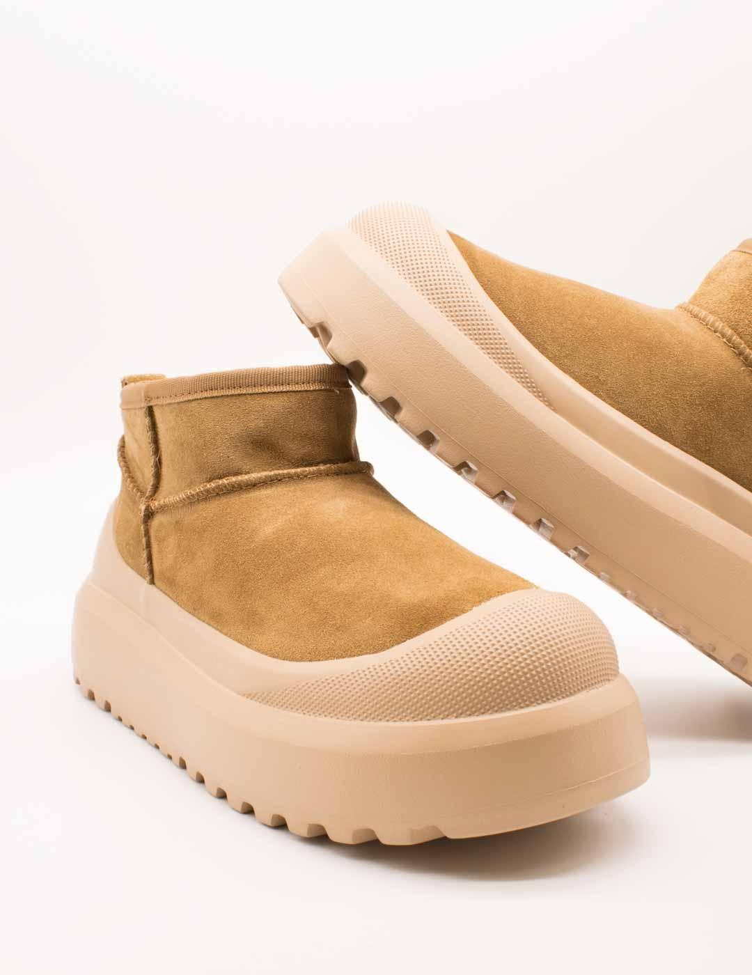 Botín Colors Of California HOODY01 TAN de Mujer