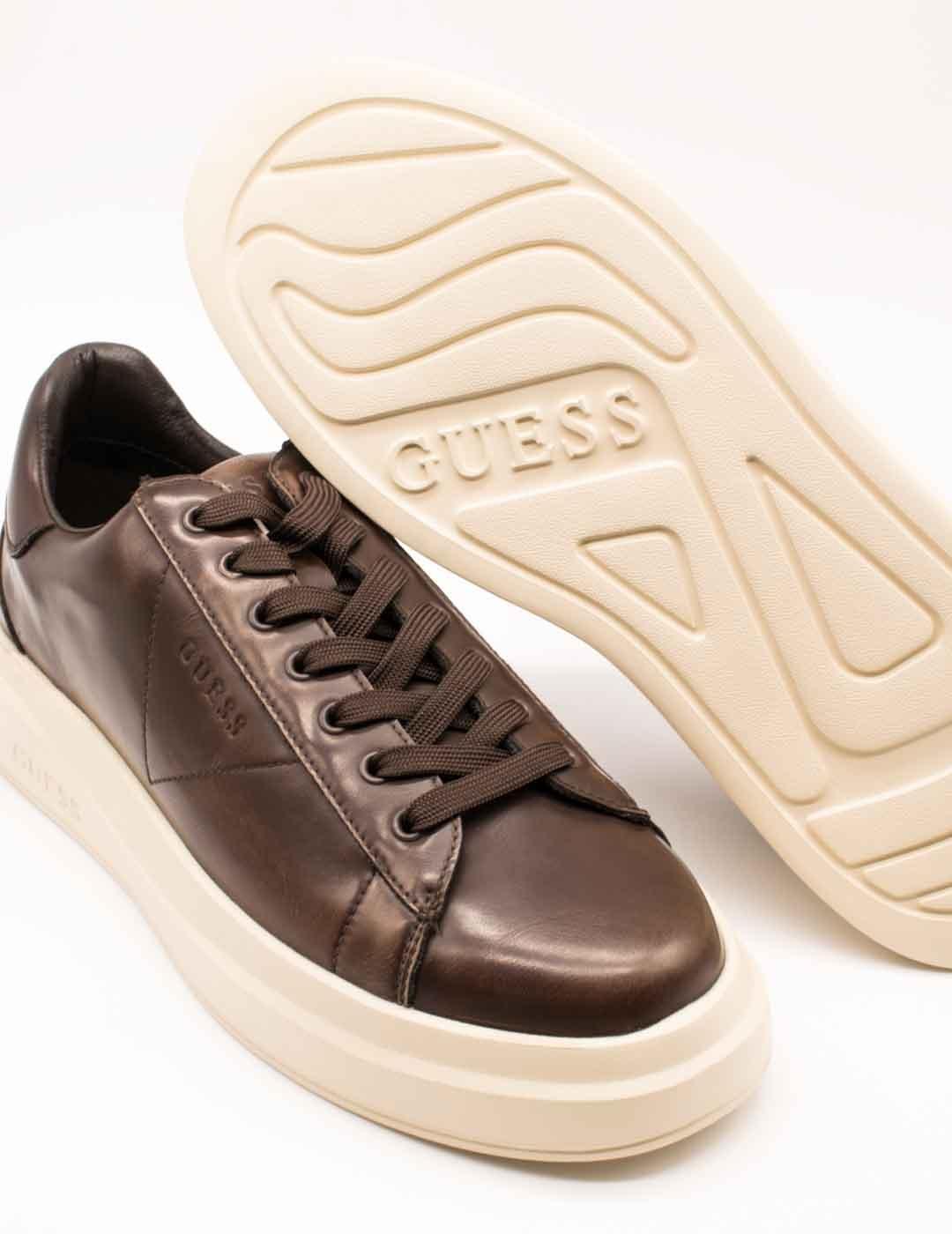 Deportivo Guess FMTEBR Elba Brushed de Hombre