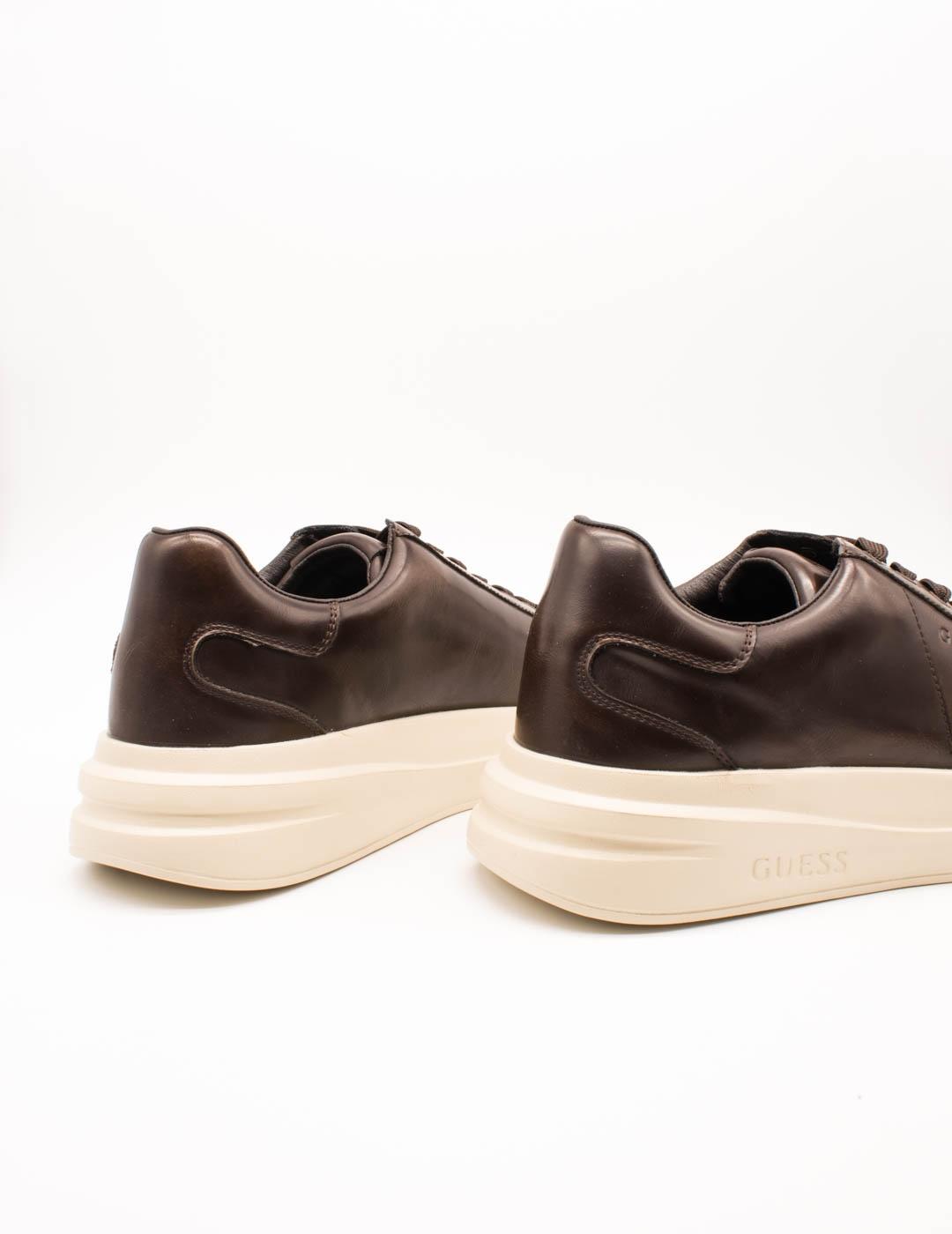 Deportivo Guess FMTEBR LEA12 Elba Brushed de Hombre