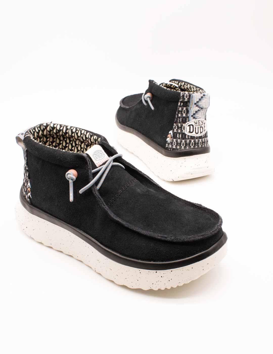 Botín Hey Dude HD41951 Wendy Peak Black
