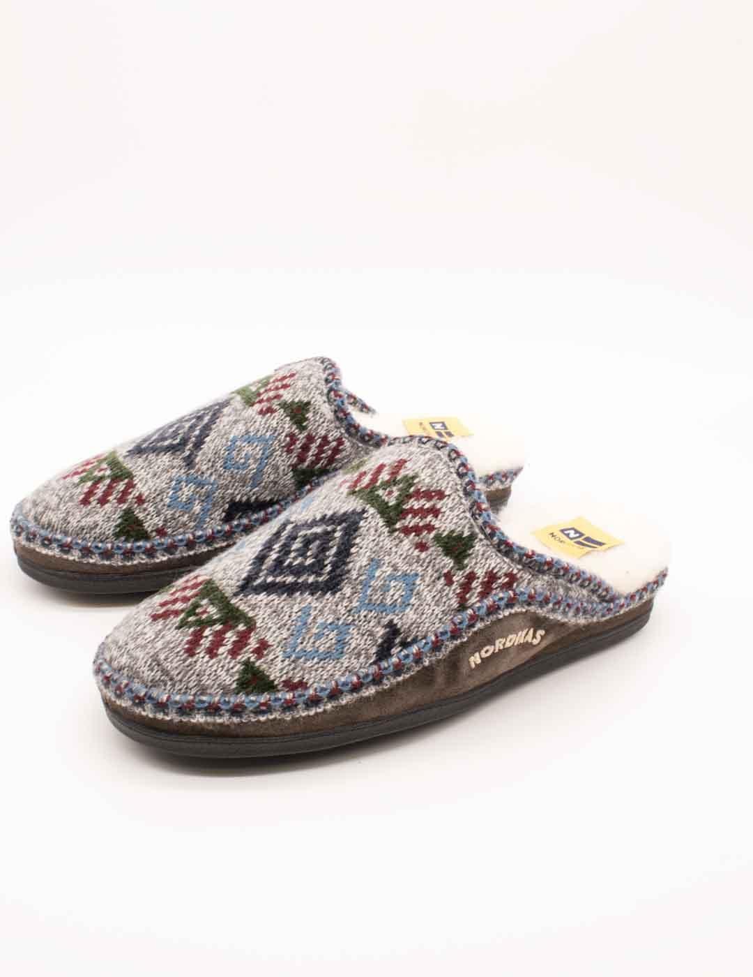 Zapatilla Nordikas 2502 Inca Gris de Hombre