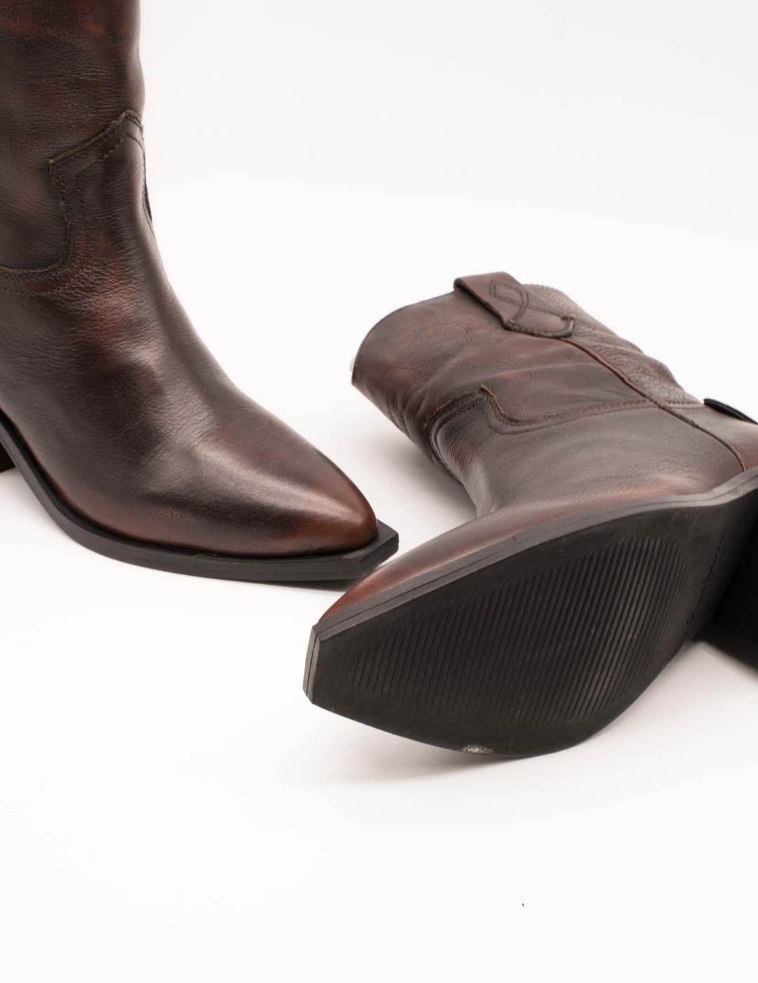 Botín Pepe Jeans PLS50558-898 Dark Brown de Mujer