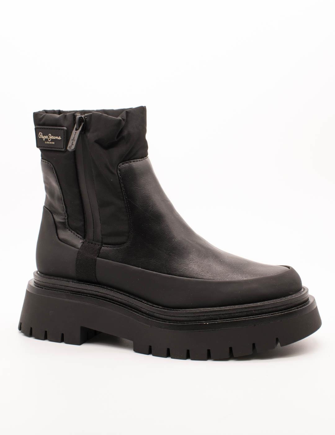 Botín Pepe Jeans PLS50528-999 Black de Mujer