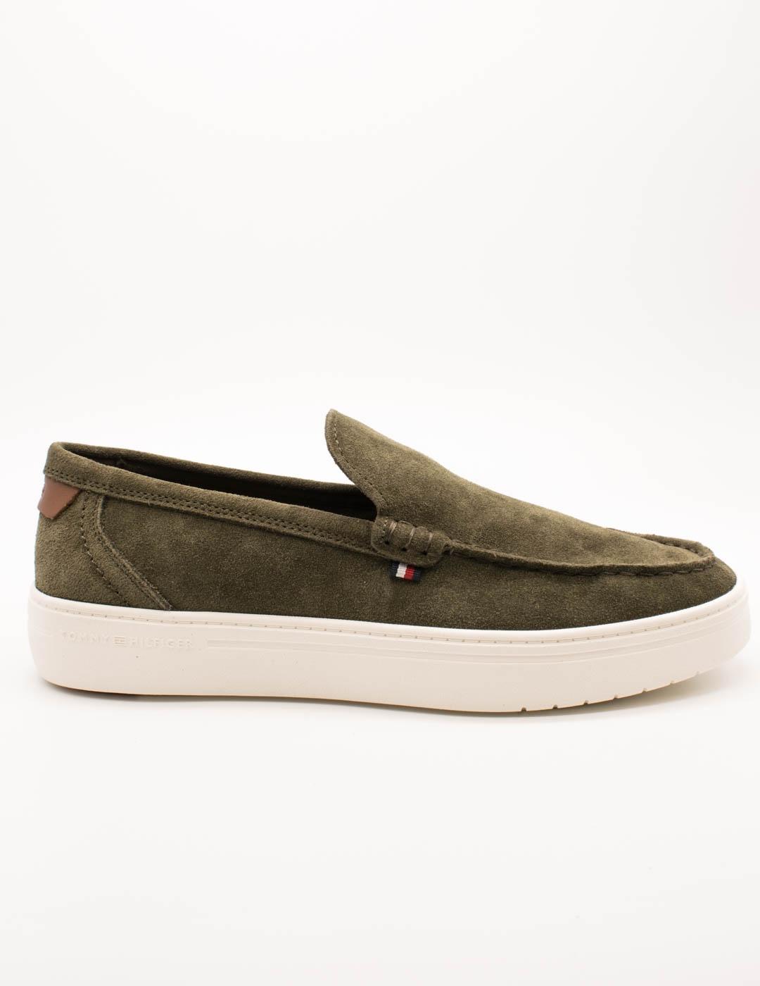 Zapato Tommy Hilfiger FM05354 Army Green de Hombre