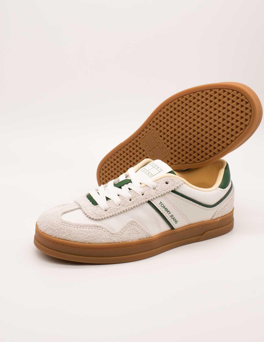 Deportivo Tommy Hilfiger EN02730-YBL Ecru de Mujer