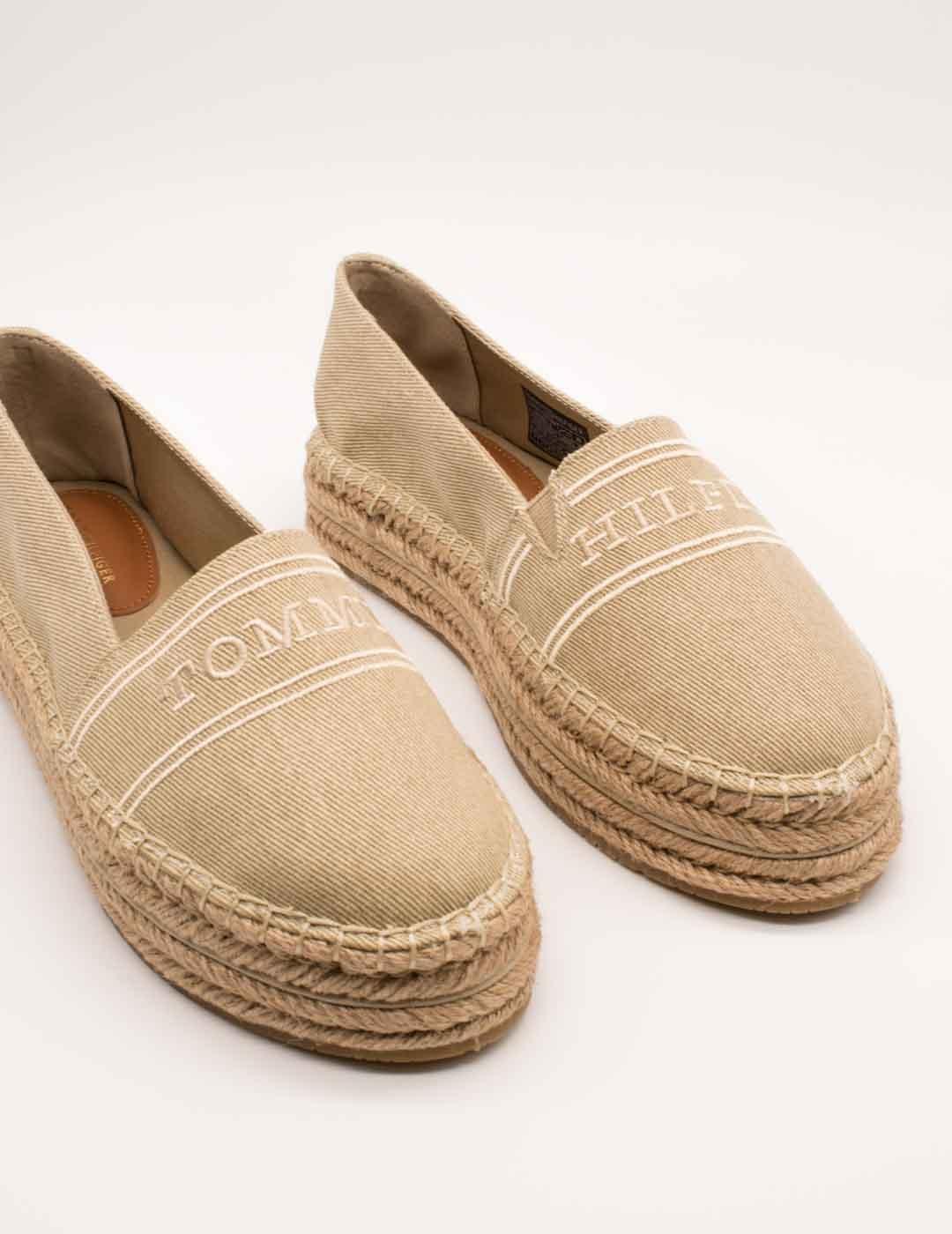 Alpargata Tommy Hilfiger FW08543-ACC Horseradish de Mujer