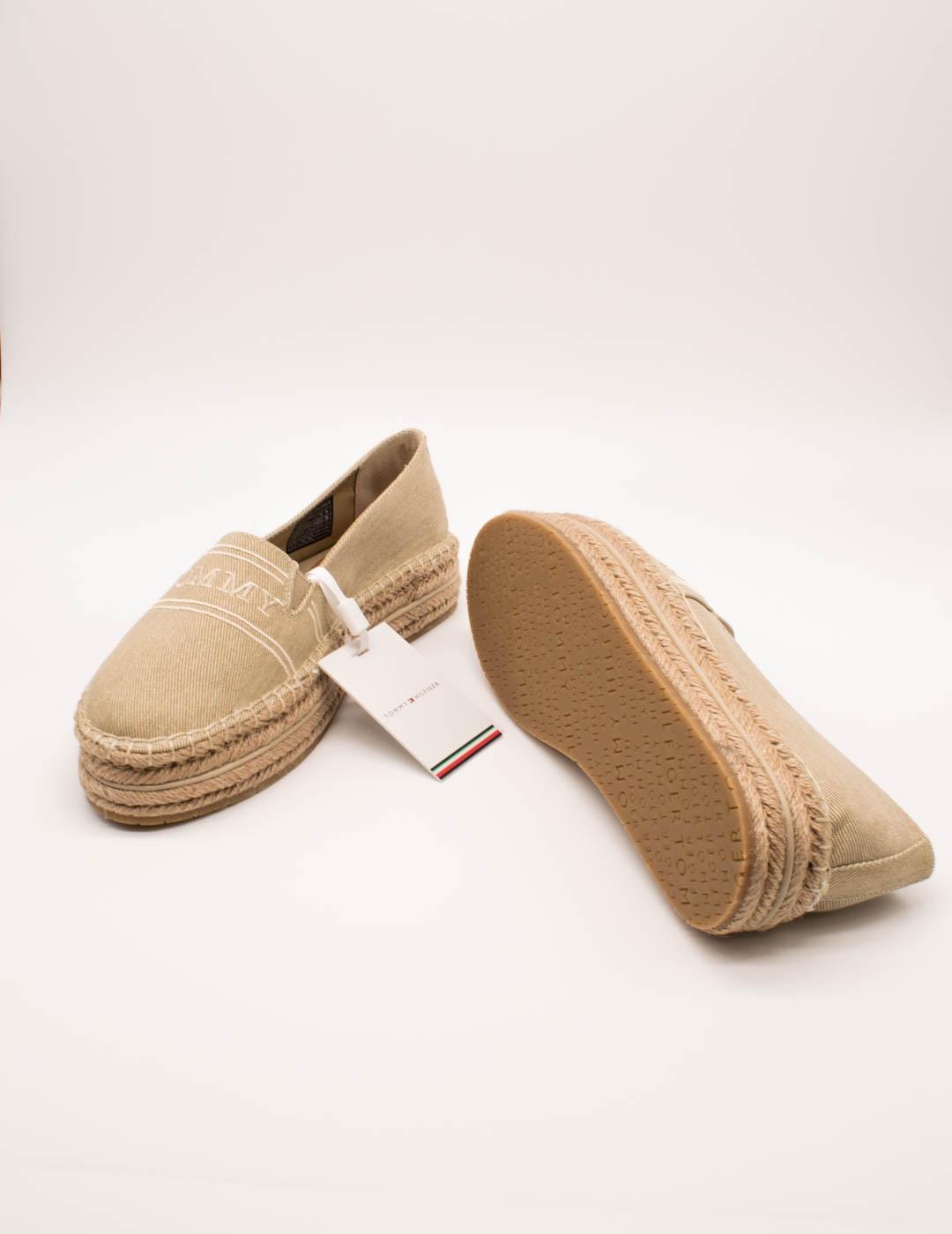 Alpargata Tommy Hilfiger FW08543-ACC Horseradish de Mujer