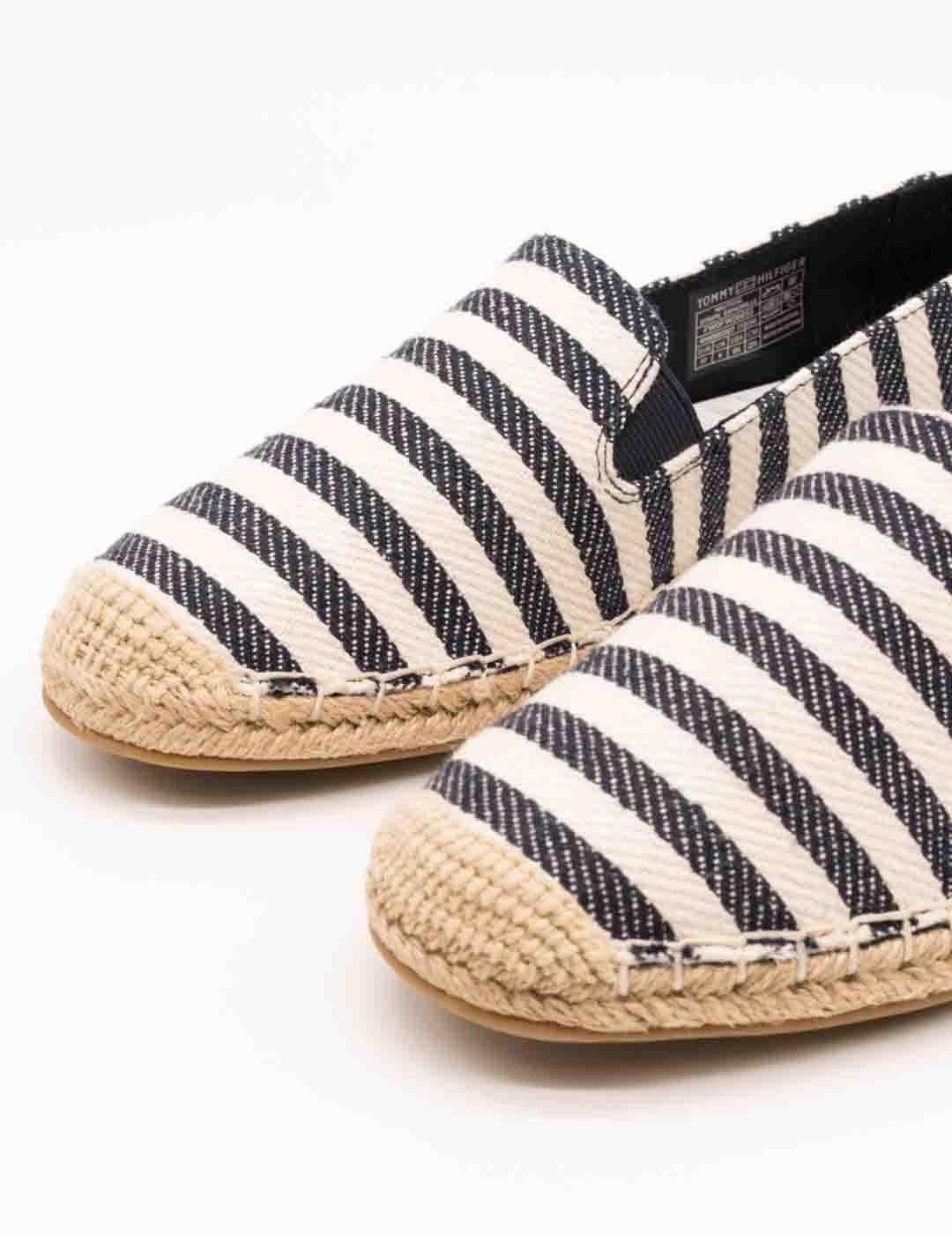 Alpargata Tommy Hilfiger FW08653-0GZ Space Blue de Mujer