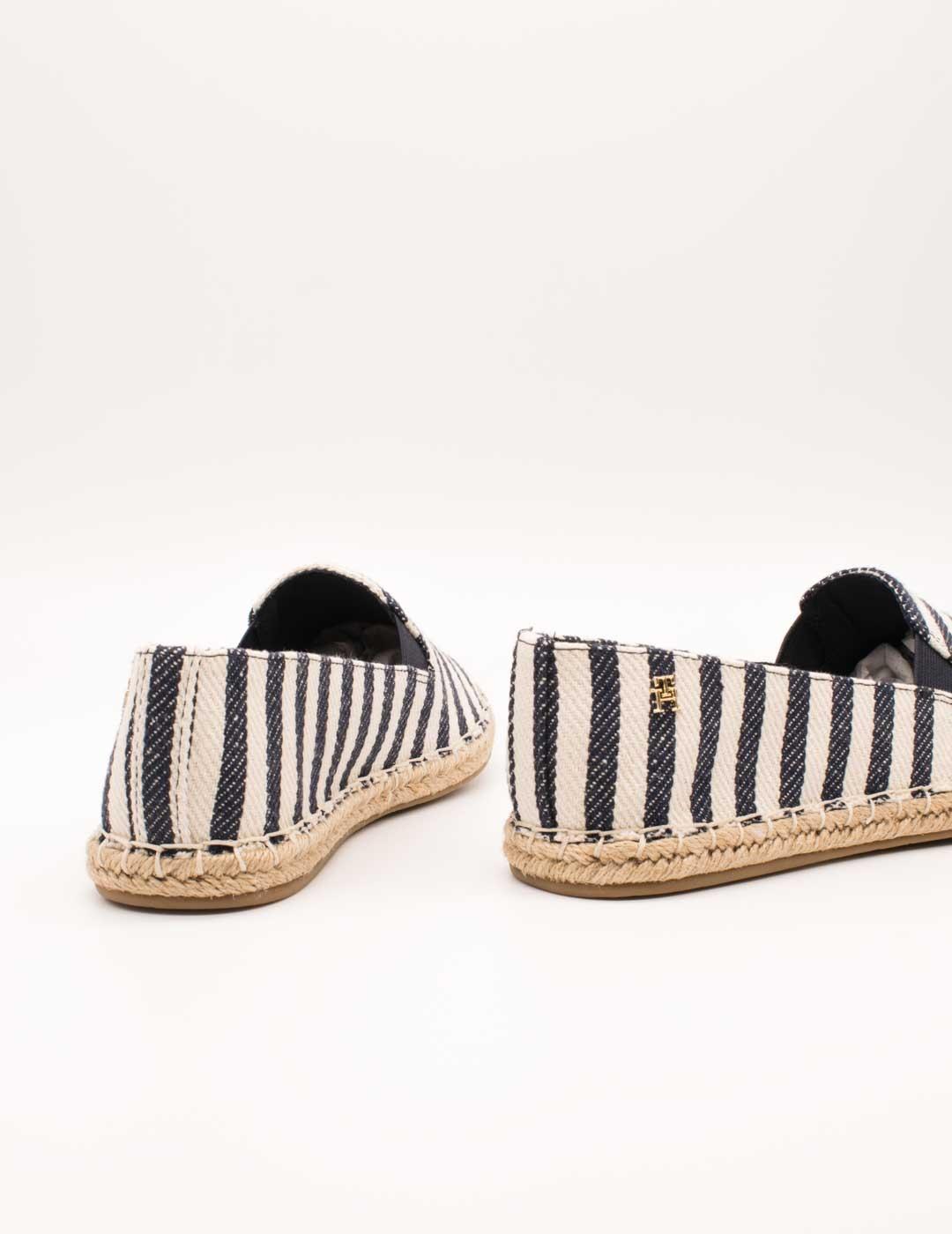 Alpargata Tommy Hilfiger FW08653-0GZ Space Blue de Mujer