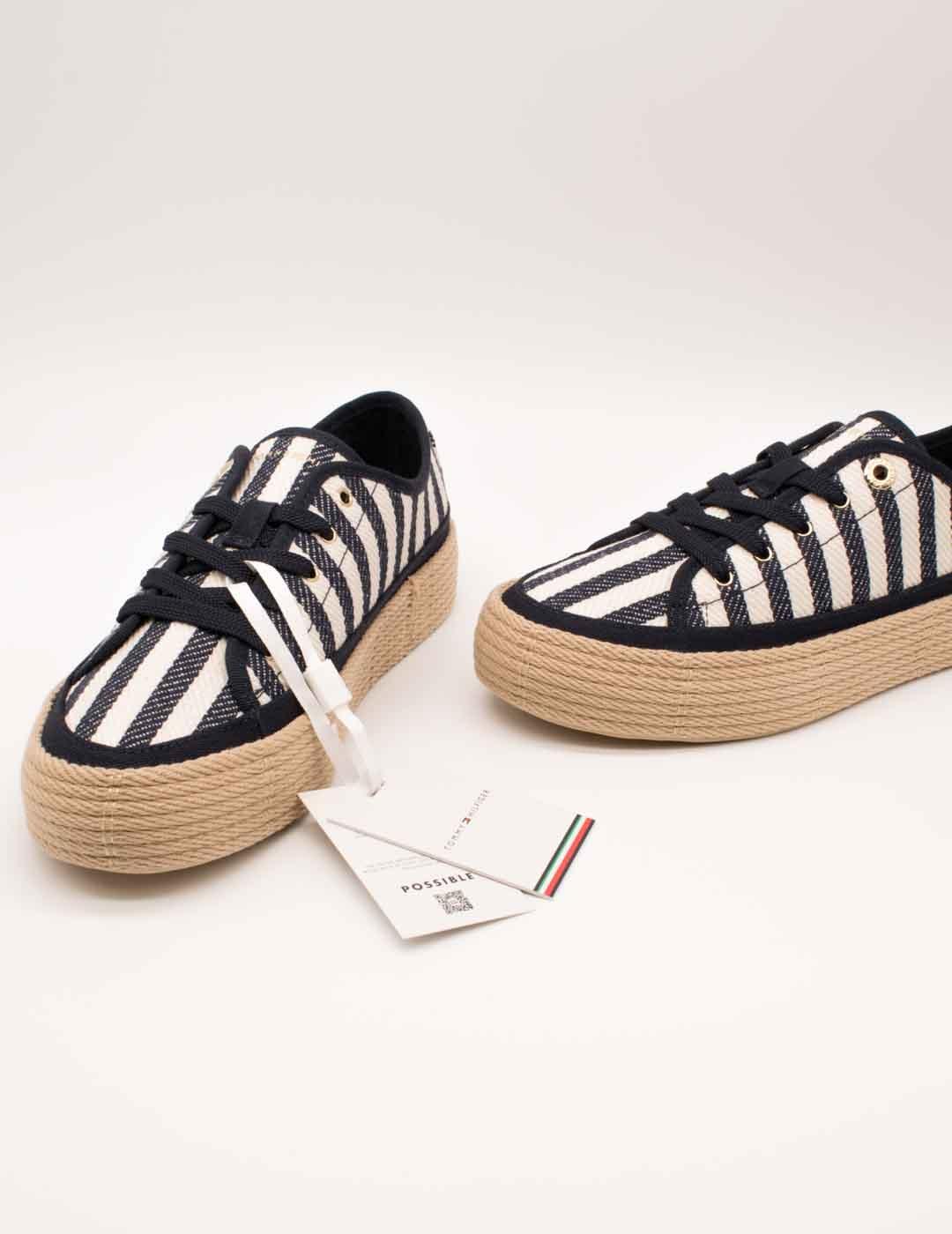 Deportivo Tommy Hilfiger FW08646-0GZ Space Blue de Mujer