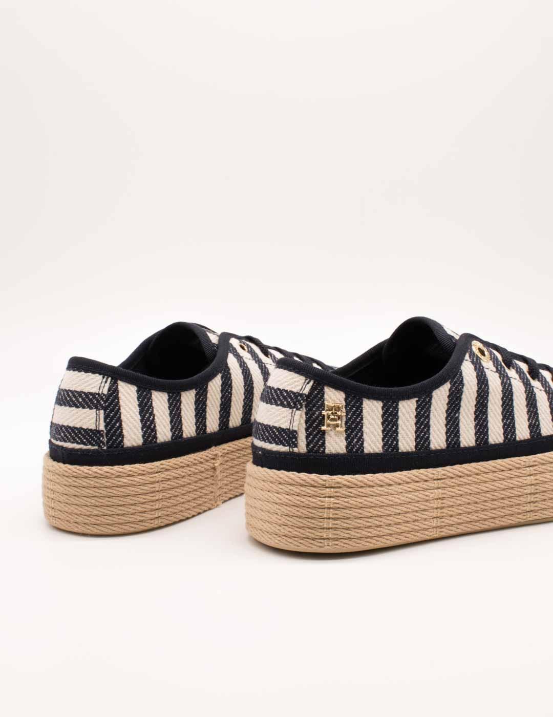 Deportivo Tommy Hilfiger FW08646-0GZ Space Blue de Mujer