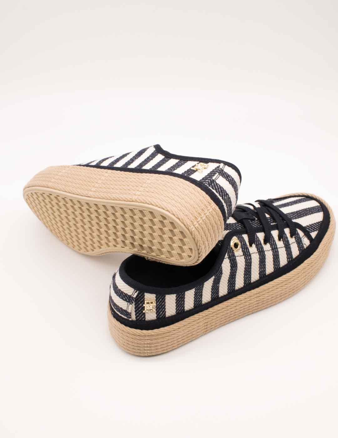 Deportivo Tommy Hilfiger FW08646-0GZ Space Blue de Mujer