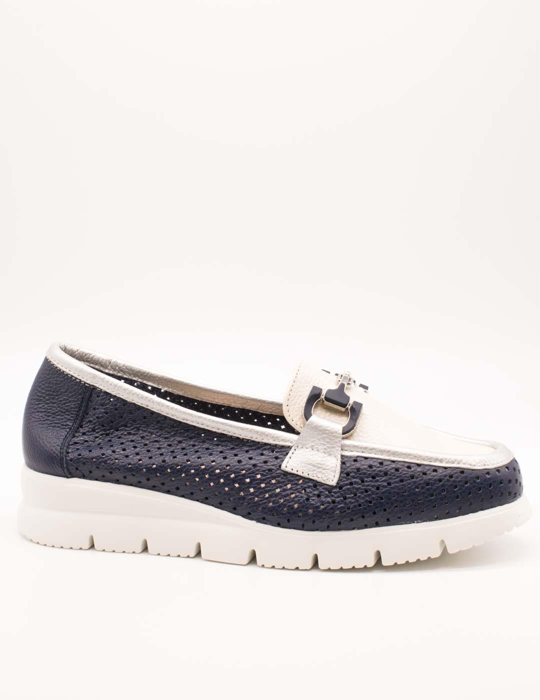 Zapato 24HRS 26429 Combi Navy de Mujer