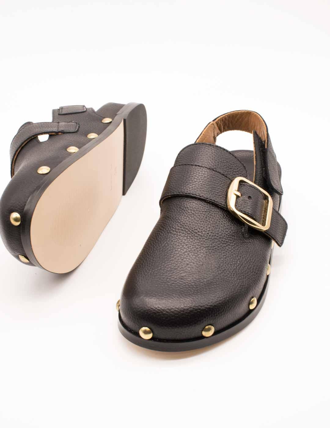 Mule Alpe 5396-23-05 Napa Mars Negro de Mujer