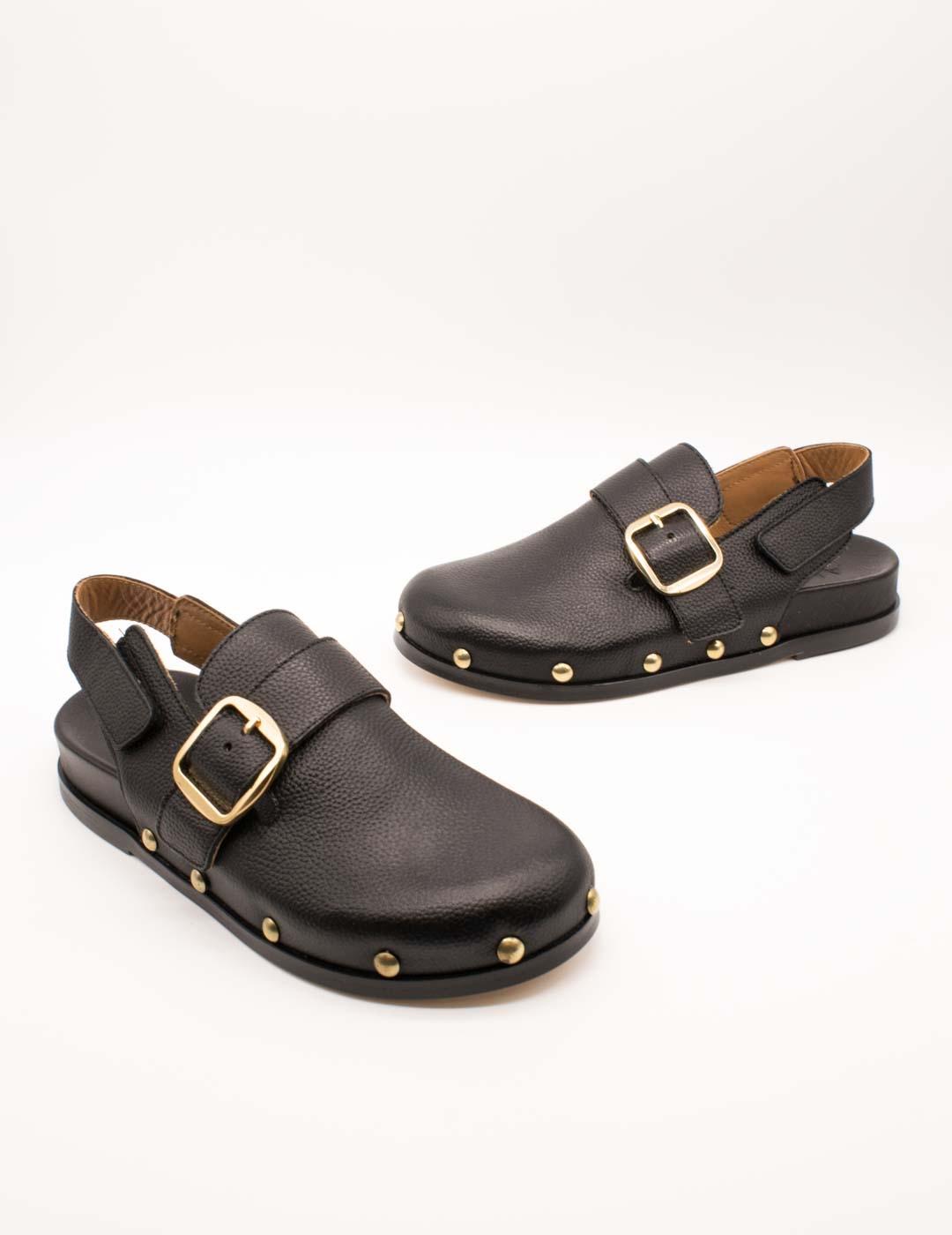 Mule Alpe 5396-23-05 Napa Mars Negro de Mujer