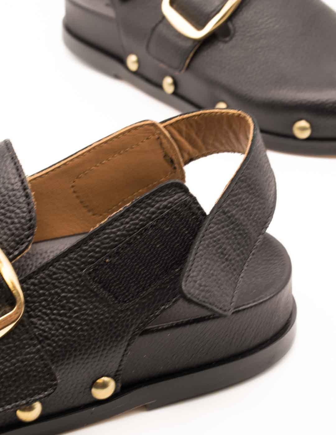 Mule Alpe 5396-23-05 Napa Mars Negro de Mujer