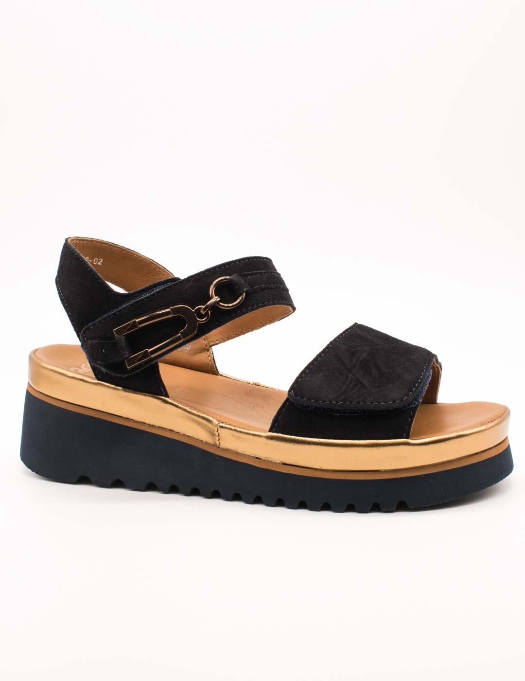 Sandalia Ara 12-50502-02 Blau Whisky de Mujer