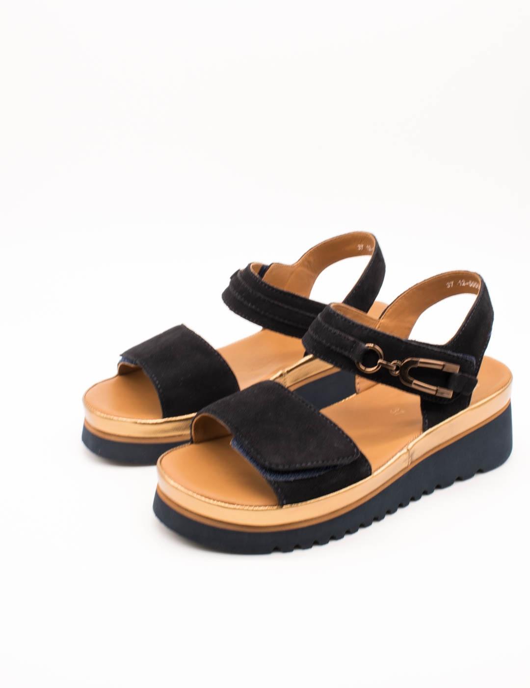 Sandalia Ara 12-50502-02 Blau Whisky de Mujer