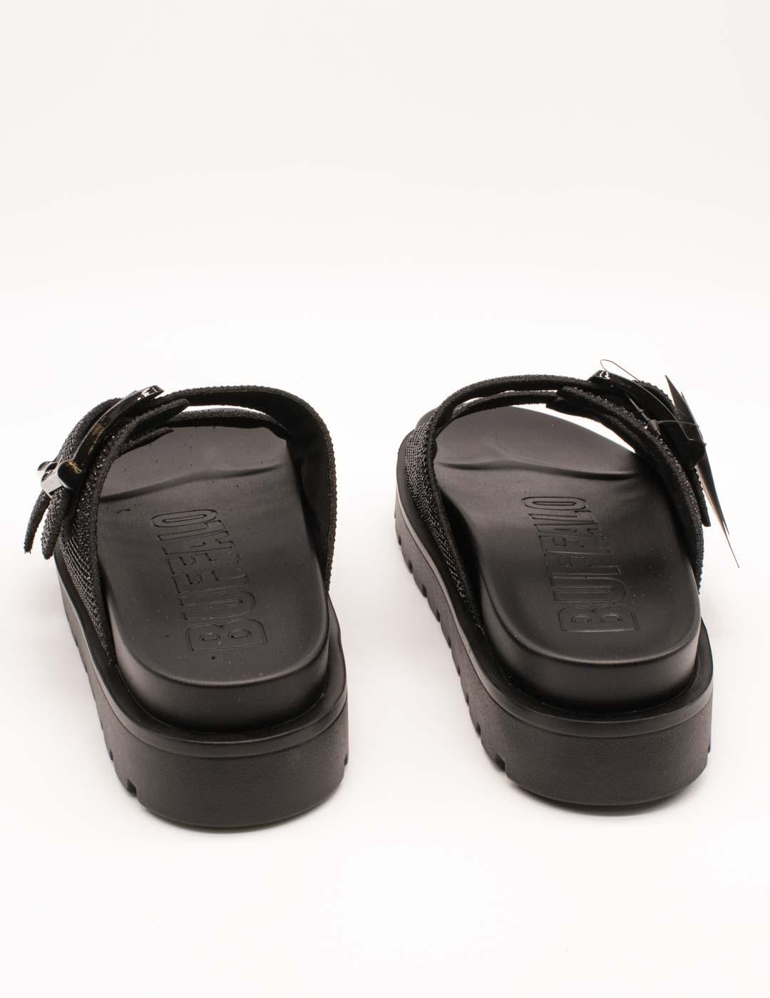 Sandalia Buffalo 1602283 Raya Ari Black de Mujer