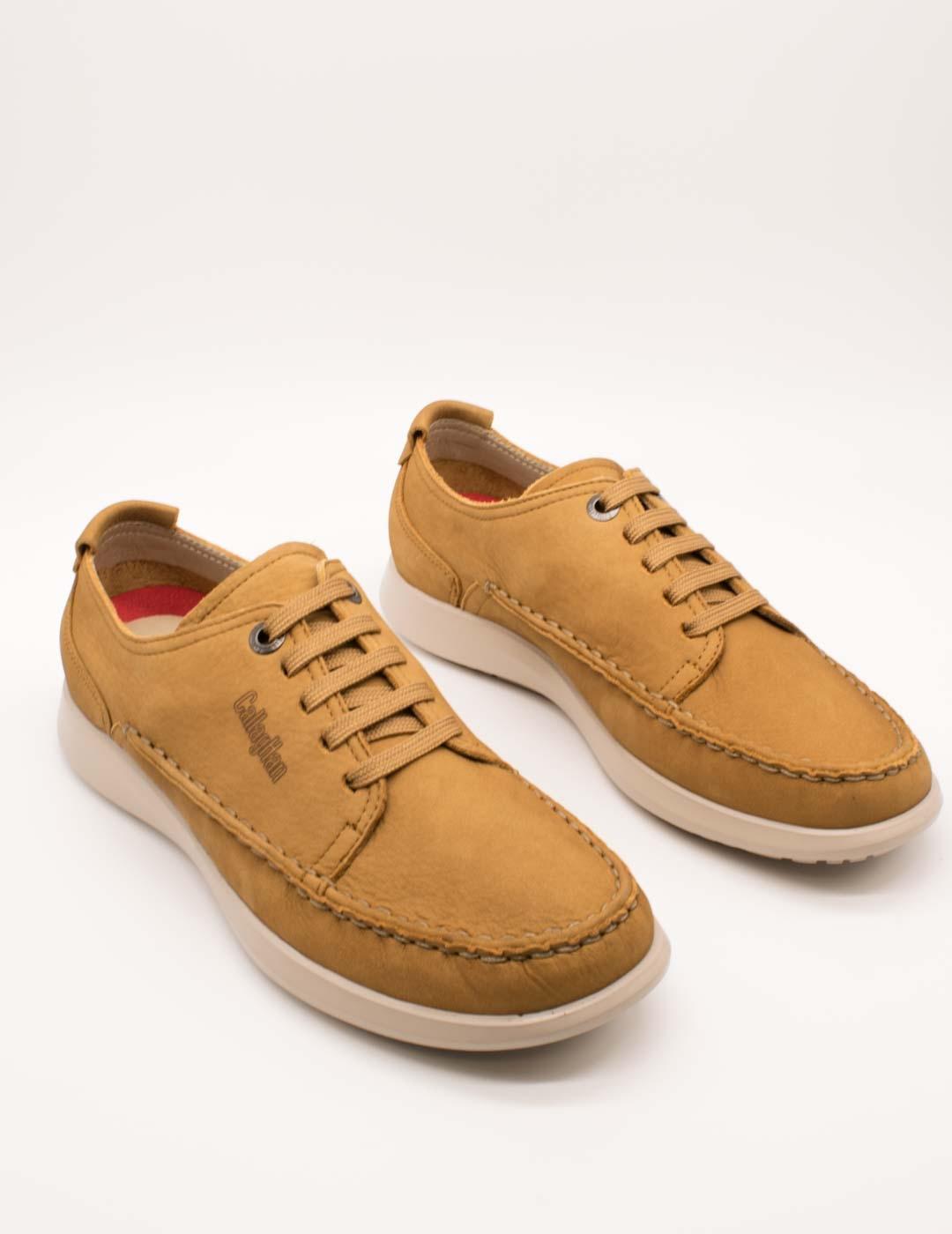 Zapato Callaghan 62200 Nobuk Soft Haya de Hombre