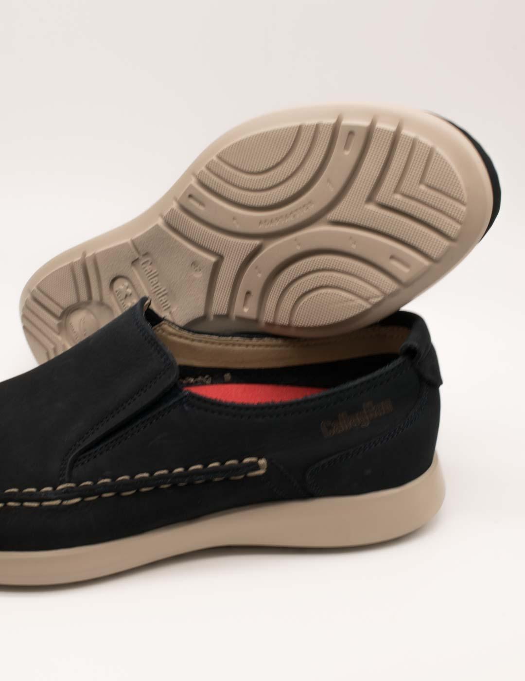 Zapato Callaghan 62201 Nobuk Soft Azul de Hombre