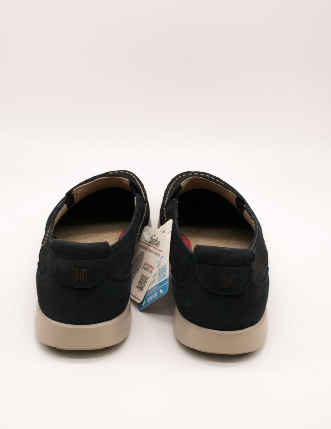 Zapato Callaghan 62201 Nobuk Soft Azul de Hombre