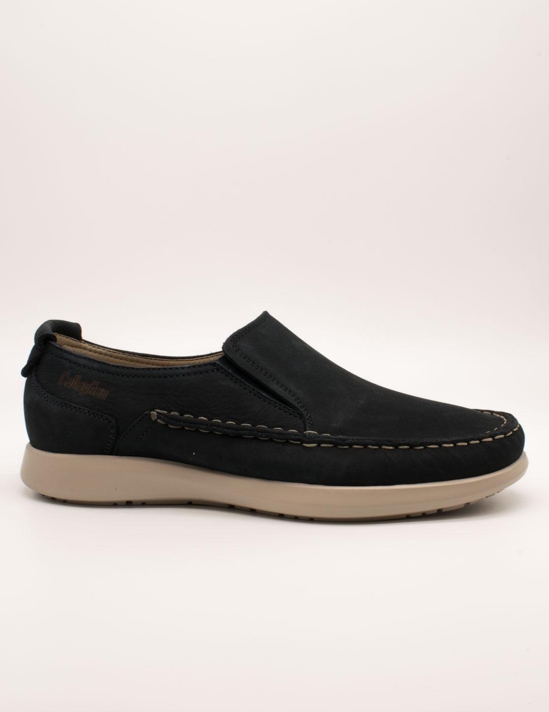 Zapato Callaghan 62201 Nobuk Soft Azul de Hombre