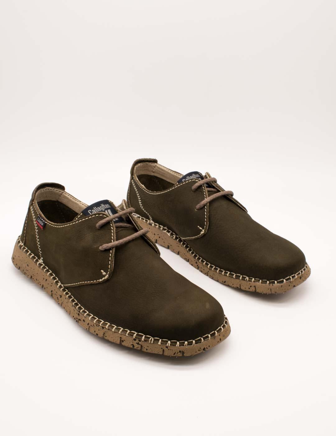 Zapato Callaghan 84702 Boston Kaki de Hombre