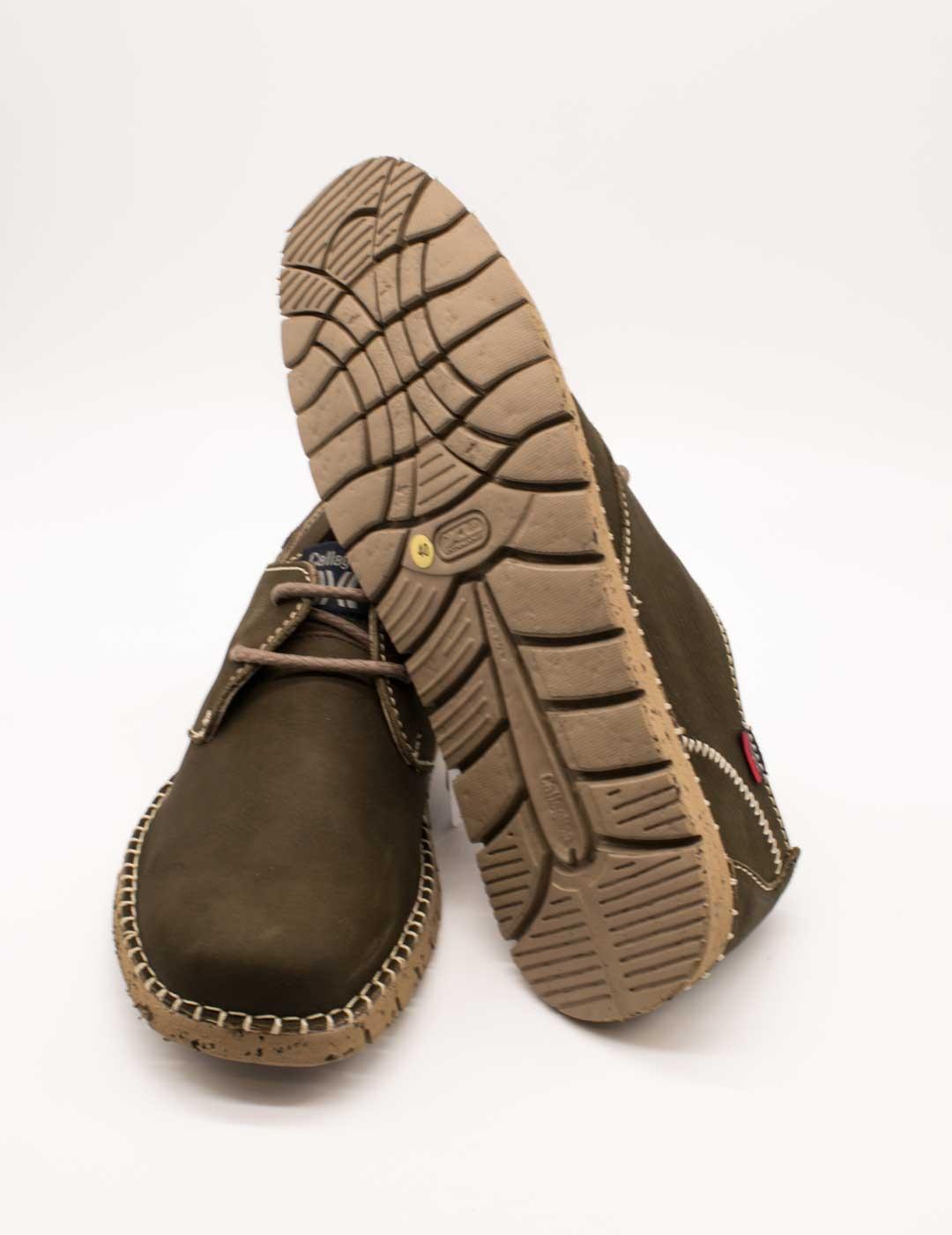 Zapato Callaghan 84702 Boston Kaki de Hombre