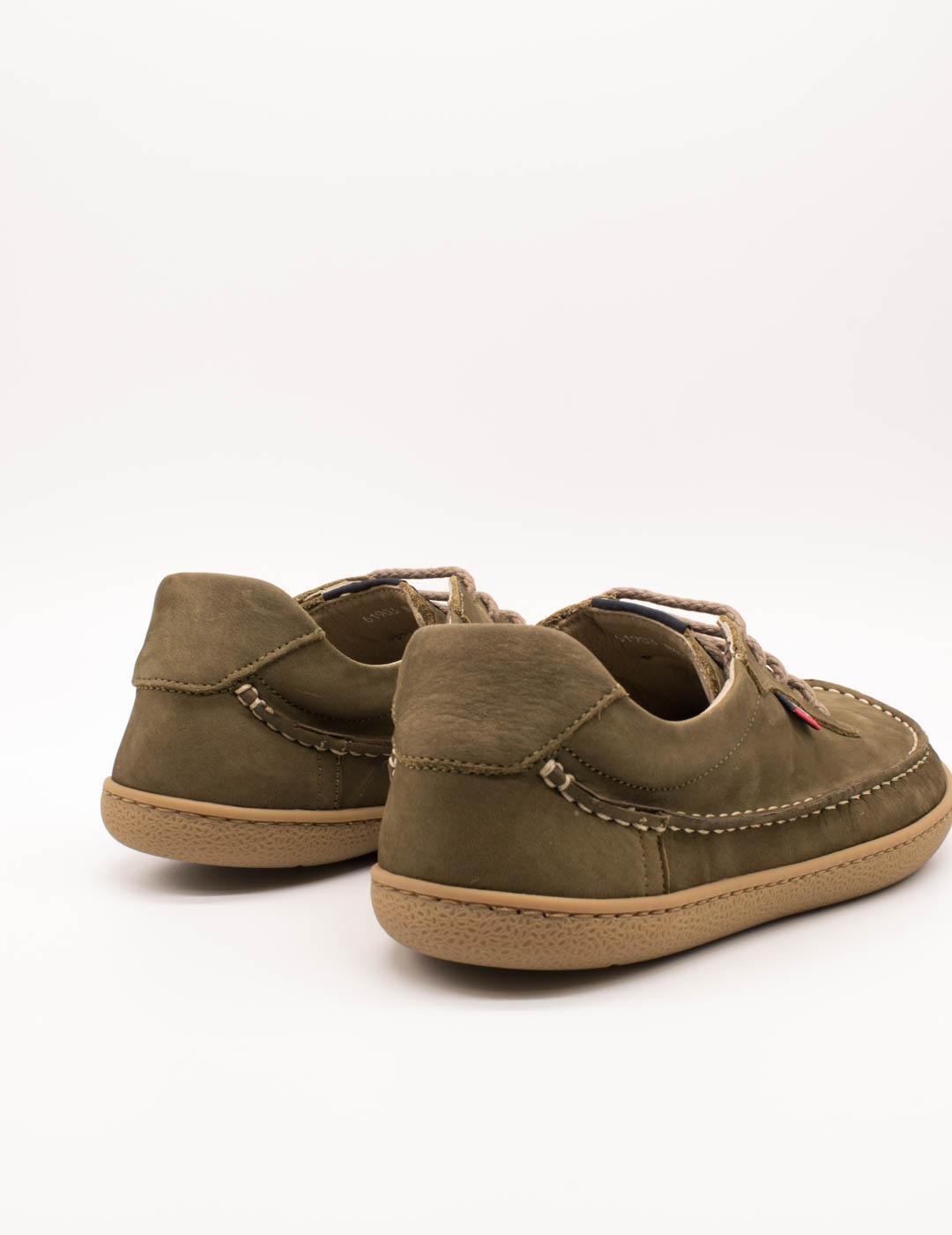 Zapato Callaghan 61903 Nobuk Soft Kaki de Hombre