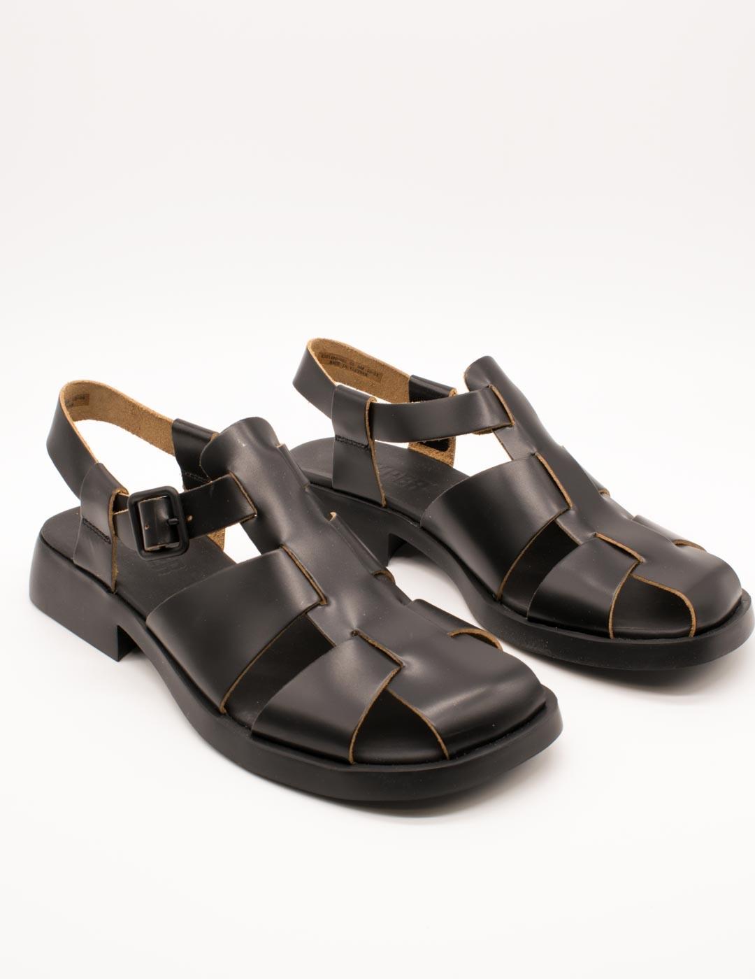 Sandalia Camper K201489-011 Dana Negro de Mujer