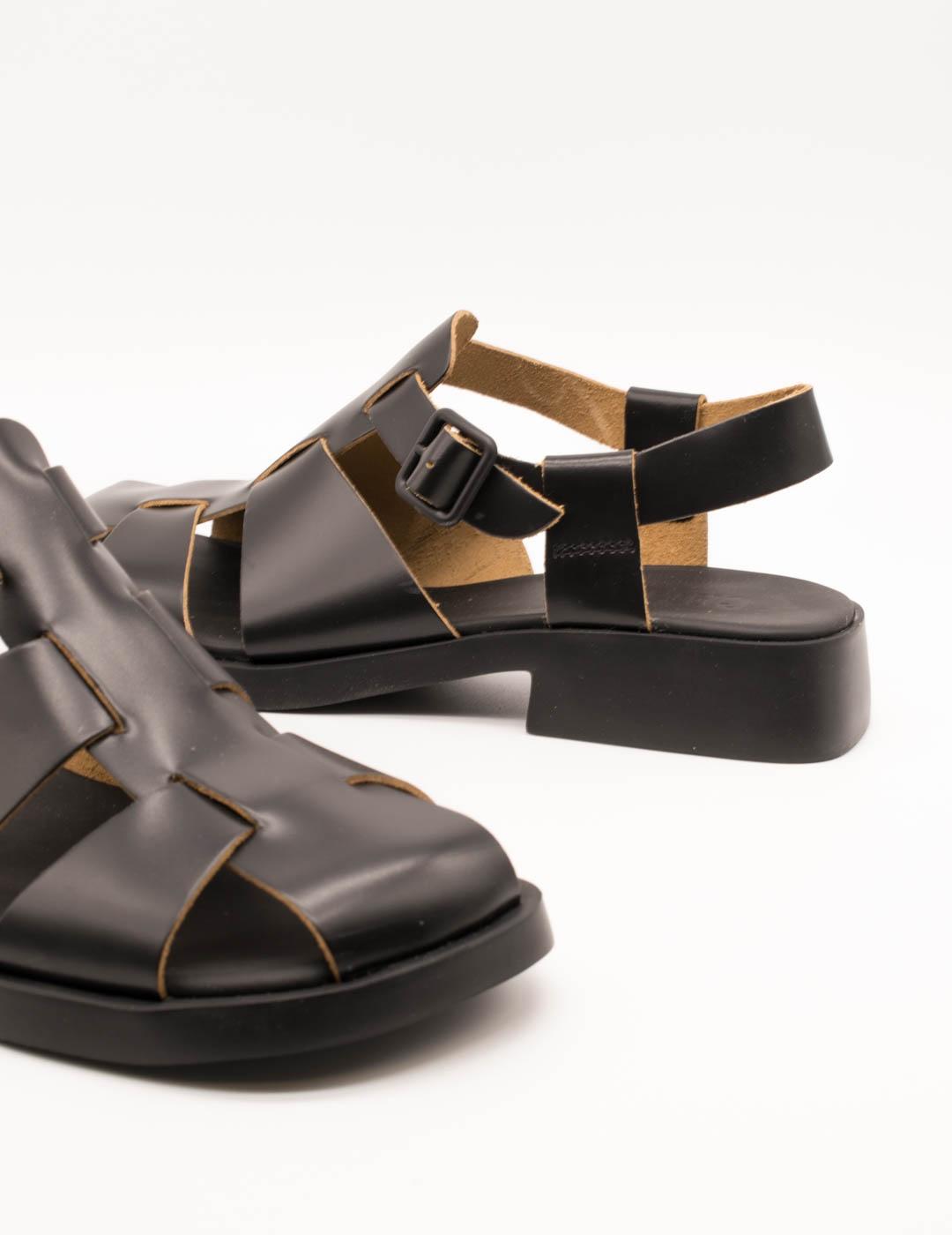 Sandalia Camper K201489-011 Dana Negro de Mujer