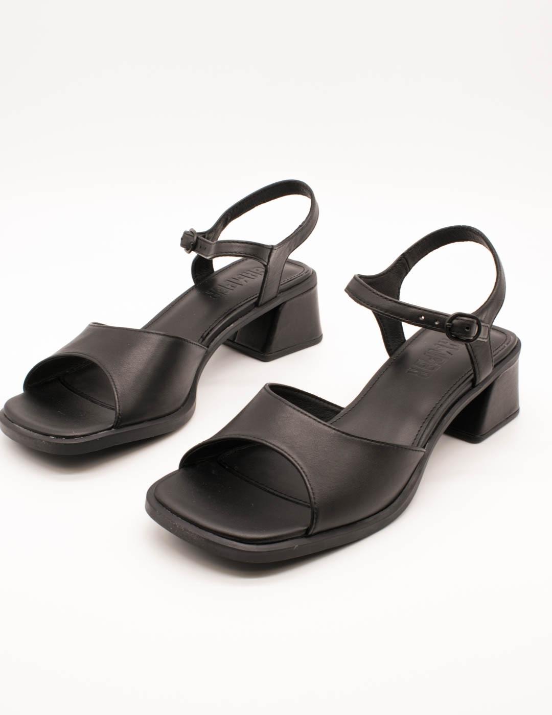 Sandalia Camper K201734-001 Kora Negro de Mujer