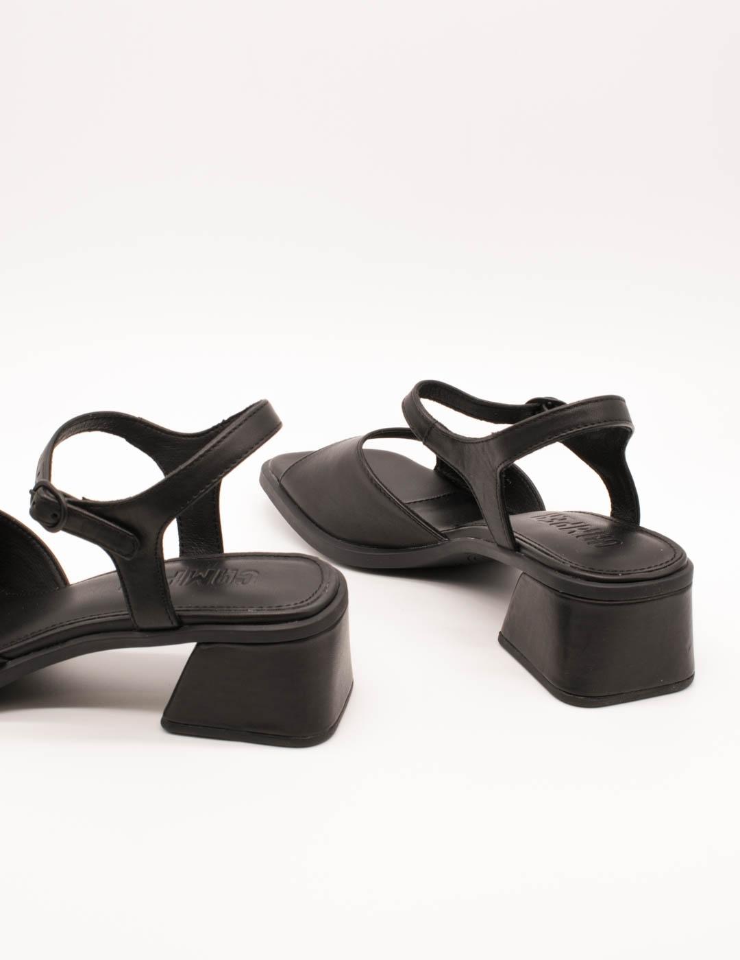 Sandalia Camper K201734-001 Kora Negro de Mujer