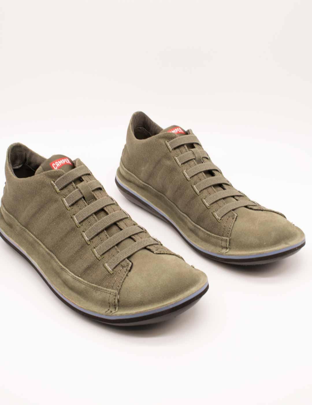 Zapato Camper 36791-076 Beetle Verde de Hombre